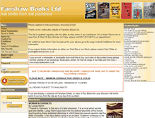 Tablet Screenshot of fanshawbooks.co.uk